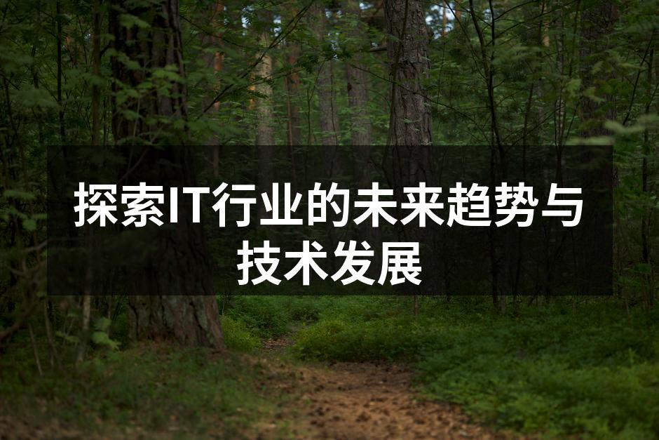 探索IT行业的未来趋势与技术发展